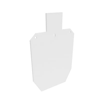 B/C FULL IPSC SILHOUETTE TARGET WHT | 888151082911