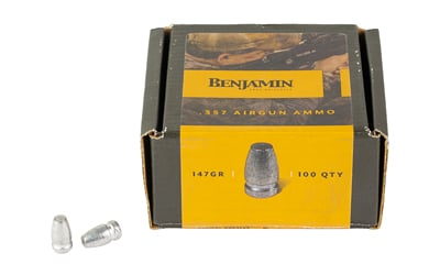 BENJAMIN .357CAL 147GR FLAT PNT PLLT  | .357 MAG | 028478154728