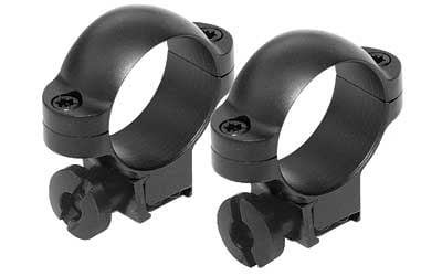 RIMFIRE RINGS 1 Inch MED BLK DVTL  DOVETAIL RECEIVER | 000381200693