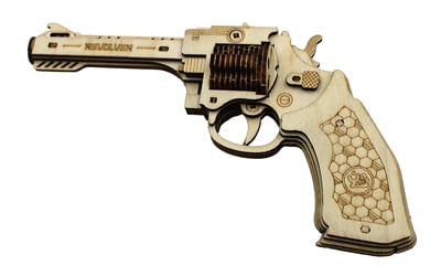 CBG CALIBER REVOLVER WOOD PUZ GUN | 810112981698