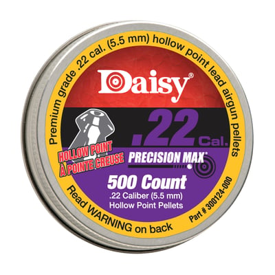DAISY 22CAL HP PELLETS 500 COUNT TIN | 039256877852