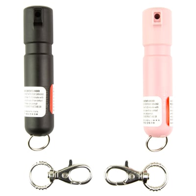 SABRE MIGHTY DISCREET SPRAY BLK/PNK | 023063109923