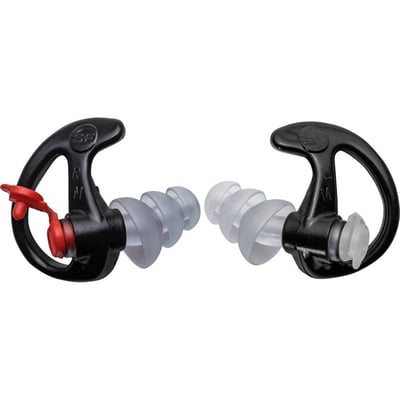 SUREFIRE TRIPLEFLANGE FILTERED EARPLUGS MED 25 PAIR BLACK | 084871314978