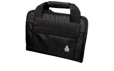 UTG DELUXE SINGLE PISTOL CASE BLK | 4712274520929