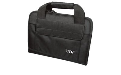 UTG DELUXE DOUBLE PISTOL CASE BLK | 4712274520738