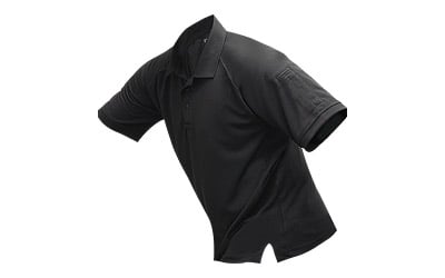 VERTX COLDBLACK S/S POLO BLK LRG | 720327402409