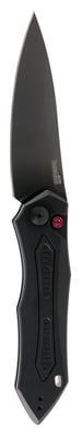 Kershaw Launch 6 Black Drop Point Plain Automatic Knife 3.75 Inch Black | 087171044484