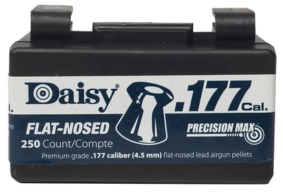 DAISY .177CAL FLAT PELLETS 250 COUNT  | .177 PEL | 039256002575