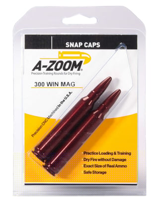 AZOOM SNAP CAPS 300WIN 2/PK  | .300 WIN MAG | 666692122378