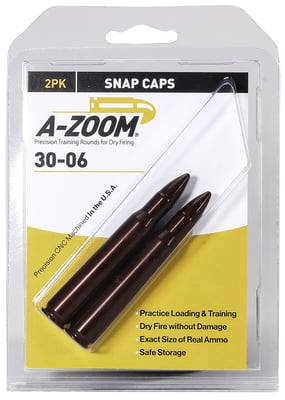 AZOOM SNAP CAPS 30-06SPG 2/PK RED  | .3006 SPRG | 666692122279