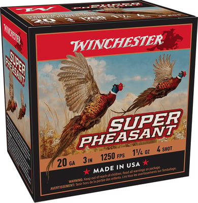 20GA 3 Inch 4 1-1/4OZ 1250FPS 25RDS  | 20GA | 020892016668