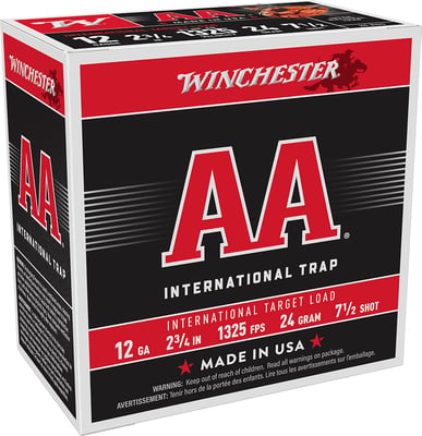WINCHESTER AA INTL 12 23/4 24GM 7.5  | 12GA | 020892009790
