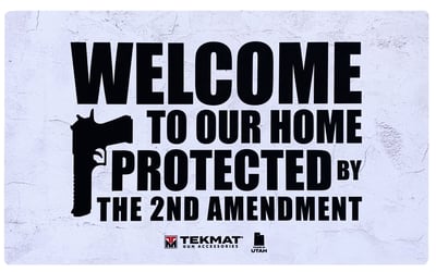 TEKMAT DOOR MAT 2ND AMENDMENT | 612409974129