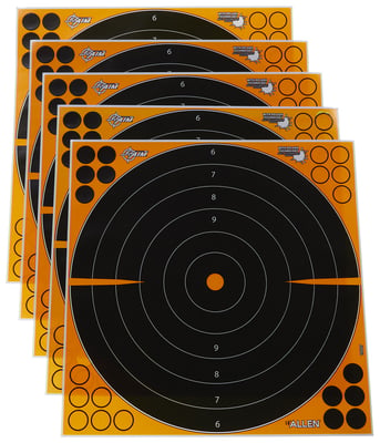 ALLEN EZ AIM 16 InchX16 Inch BULLSEYE 5PK | 026509046455