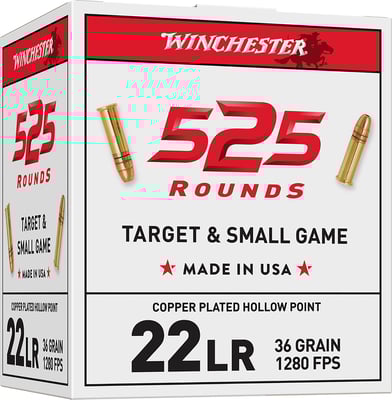WIN USA 22LR 36GR CPHP 525/5250  | .22 LR | 020892102651