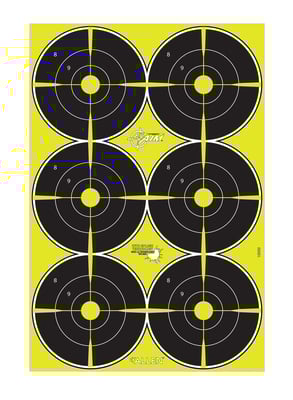 ALLEN EZ AIM 12 InchX18 Inch BULLSEYE 8PK | 026509053606
