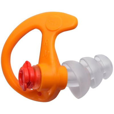 TRIPLE FLANGED, EARPLUGS, MEDIUM, 1 PAIR, ORNG | 084871318884