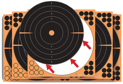 ALLEN EZ AIM SPLASH 12 InchBULLSEYE 10PK | 026509062196