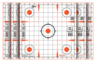 ALLEN EZAIM PAPER 12 Inch BULLSEYE 100PK | 026509062011