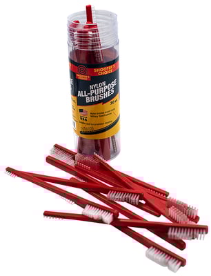SHOOTERS CHOICE NYLON BRUSHES 20PK | 027784000750