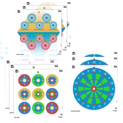 ALLEN EZAIM 12 InchX12 Inch PLNKNG TRGT 9PK | 026509067900