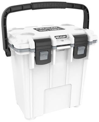 PELICAN 20QT ELITE COOLER WHITE | 825494068295
