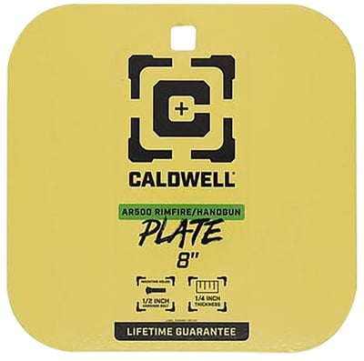 CALDWELL AR500 1/4 Inch RF/HG 8 Inch GONG | 661120750567