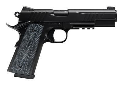 SAV 1911 9MM 5 Inch 10RD BLK W/RAIL  | 9x19mm NATO | 011356672117