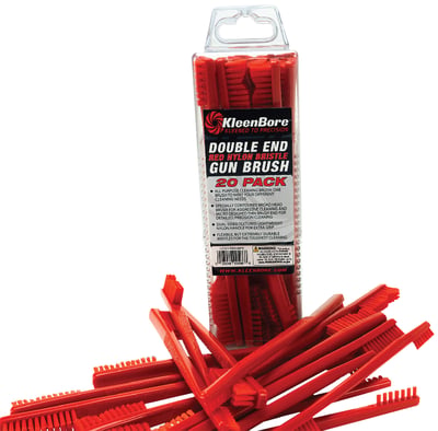 KLEEN BR DBL END NYLON BR BRUSH 20PK  | Multi Caliber | 026249005668