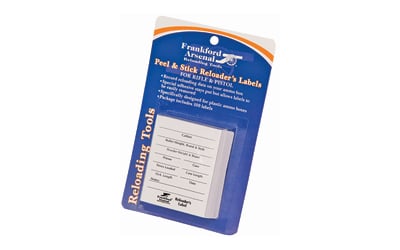 FRANKFORD RFL/PSTL RELOAD LABEL100PK | 661120023647