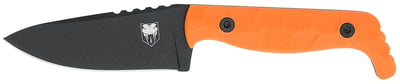COBRATEC KING PIN ORANGE 4 Inch FIXED BLADE | 099654042863
