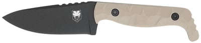 COBRATEC KING PIN TAN 4 Inch FIXED BLADE | 099654042870