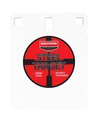 B/C 6 Inch 3/8 Inch STEEL TRGT SQUARE PLATE | 888151081891