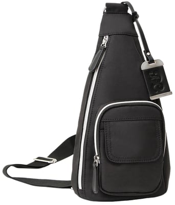 BULLDOG SLING BAG W/HOLSTER BLK | 672352016833