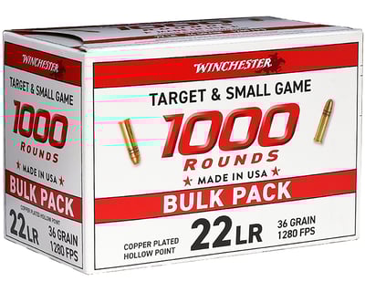 WIN WHITE BOX 22LR 36GR HP 1000/2000 | 020892105126