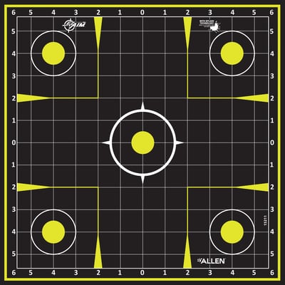 ALLEN EZ AIM 12.5 Inch SIGHT GRID 30PK | 026509062165