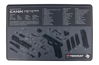 TEKMAT CANIK MC9L GUN CLEANING MAT | 198954014751