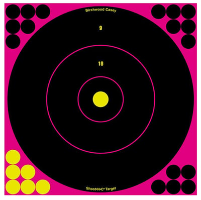 B/C SHT-N-C RND BULLSEYE TGT 5-12 Inch P | 029057340273