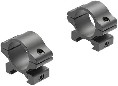 RINGS RIFLEMAN 1 Inch DT LOW MATTE  DETACHABLEMATTE BLACK | 030317565244