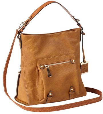 BULLDOG HOBO ANNA PURSE COGNAC | 672352011494