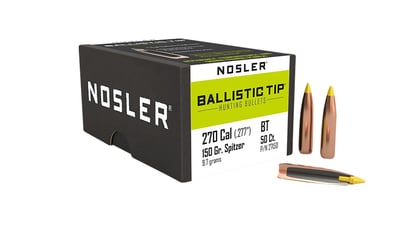 NOSLER 270 CAL 150GR 50CT  | .270 WIN | 054041271509