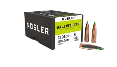 NOSLER 30 CAL 180GR 50CT  | .30 CARBINE | 054041301800