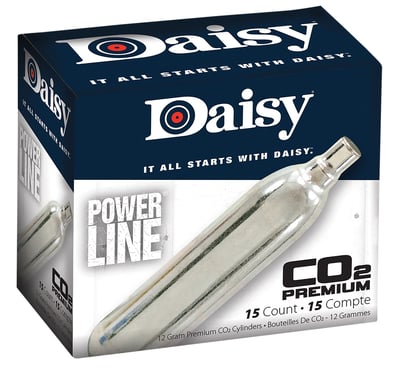DAISY 7015 CO2 CYLINDERS 15/BX | 039256070154