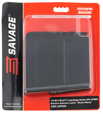 MAGAZINE MOD 10BA 338LAPUA 5RD  55190  AI PATTERN  | NA | 011356551900