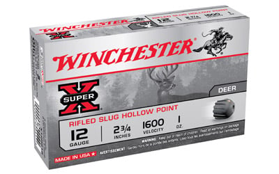 WINCHESTER SPR-X 12 23/4 1OZ SLUG 5RD BX 250RD CASE  | 12GA | 020892000414