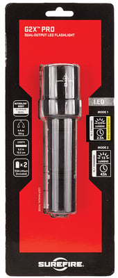 SUREFIRE G2X PROBLK 15/600 LMLED | 084871320351