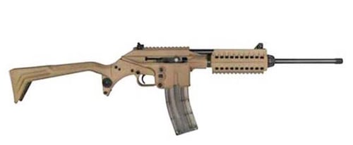 SU22C, 22LR, 16 Inch Threaded Barrel, Adj Sights,Blue/Tan Syn, Rail, Folding Stock, 26-rd  | .22 LR | 640832004359