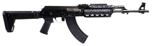  InchZastava ZPAPM70 AK47 Rifle BULGED TRUNNION 1.5MM RECEIVER  Black  7.62x39  16.3 Inch Inch Chrome Lined Barrel  UTG Pro Quad Rail  ZhukovS Folding Stock Inch | 6857570982430