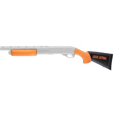 REM 870 OM STOCK KIT LL ORGRubber OverMolded Stock Kit Remington 870 - Less Lethal Orange - Stock with 12