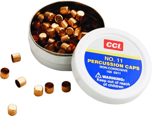 CCI 311 Muzzleloader  11 Percussion Caps Black Powder Solid Brass 1000/5 | 076683003119